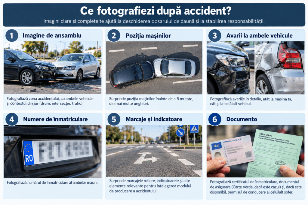 Asigurătorul refuză despăgubirea RCA: motive, drepturi și ce poți face 1 Checklist cu probele utile pentru dosarul de despăgubire RCA